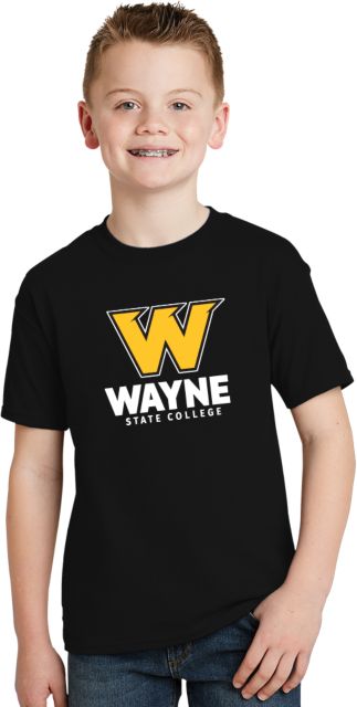 Wayne State Youth T Shirt W State C - ONLINE ONLY