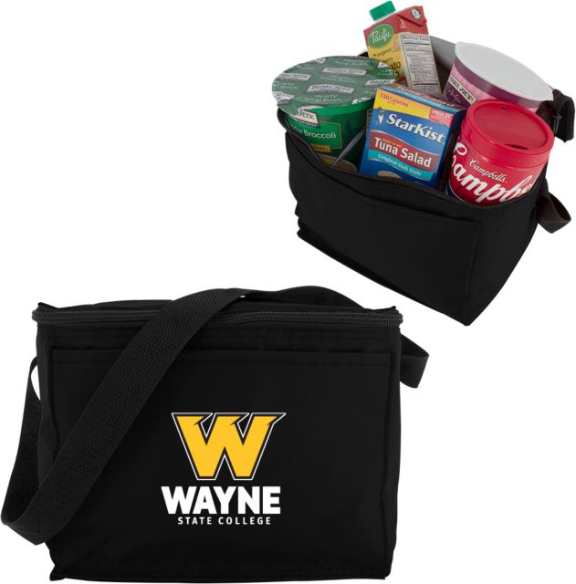 Wayne State Six Pack Cooler W State C - ONLINE ONLY