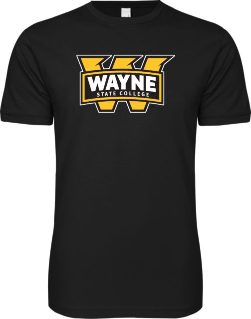 Wayne State Next Level SoftStyle T Shirt Primary Mark - ONLINE ONLY