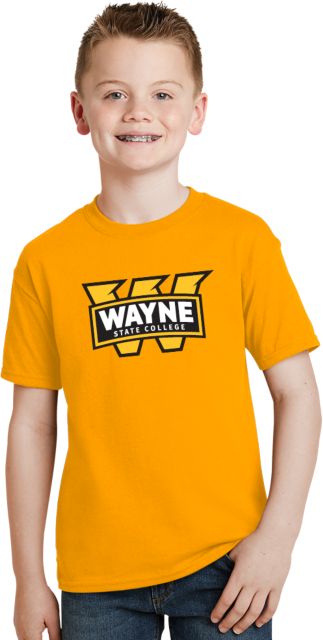 Wayne State Youth T-Shirt Primary Mark - ONLINE ONLY