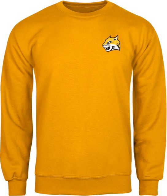 Wayne State Fleece Crew Mascot Head - ONLINE ONLY