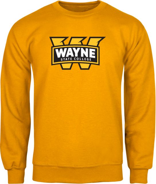 Wayne State Fleece Crew Primary Mark - ONLINE ONLY