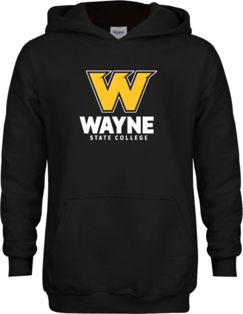 Wayne State Youth Fleece Hoodie W State C - ONLINE ONLY