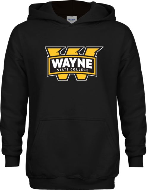 Wayne State Youth Fleece Hoodie Primary Mark - ONLINE ONLY