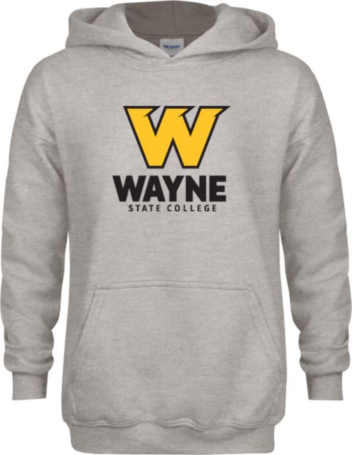 Wayne State Youth Fleece Hood W State C - ONLINE ONLY