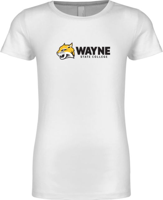 Wayne State Next Level Girls Fashion Fit T Shirt Wayne SC - ONLINE ONLY