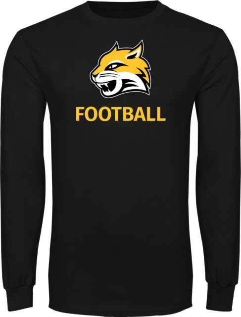 Wayne State Long Sleeve T Shirt Wildcats Football - ONLINE ONLY