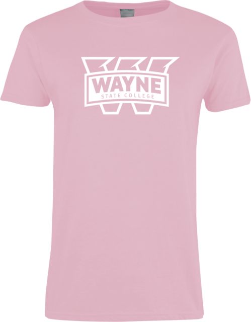 Wayne State Ladies T Shirt Primary Mark - ONLINE ONLY