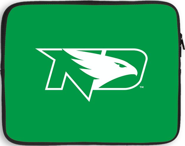 University of North Dakota 10 inch Neoprene iPad/Tablet Sleeve Primary Athletic Mark - ONLINE ONLY