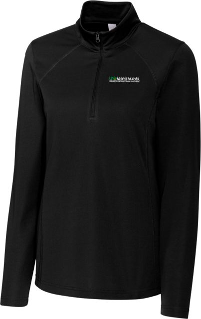 University of North Dakota C&B Womens Clique Ice Pique Half Zip UND College of Education and Human Development