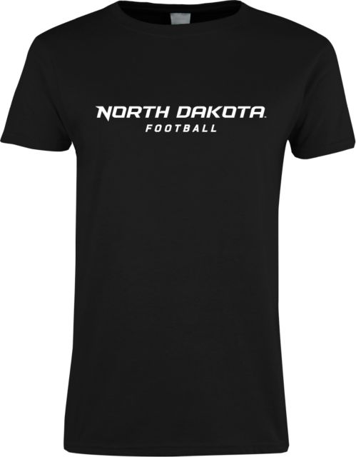 University of North Dakota Ladies T Shirt North Dakota Football - ONLINE ONLY