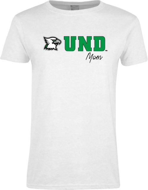 University of North Dakota Ladies T Shirt UND Mom - ONLINE ONLY