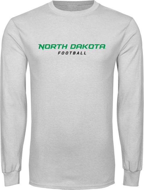University of North Dakota Long Sleeve T Shirt North Dakota Football - ONLINE ONLY