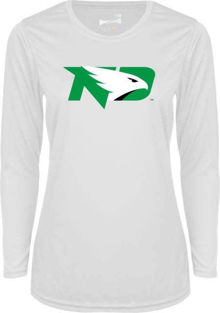 University of North Dakota Ladies Syntrel Performance Longsleeve Shirt Primary Athletic Mark - ONLINE ONLY