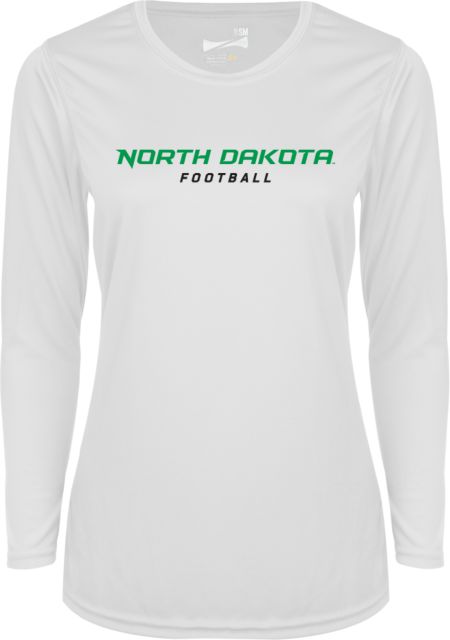 University of North Dakota Ladies Syntrel Performance Longsleeve Shirt North Dakota Football - ONLINE ONLY