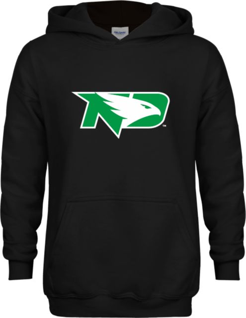 University of North Dakota Youth Fleece Hoodie Primary Athletic Mark - ONLINE ONLY