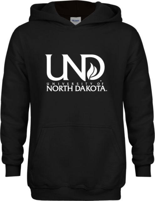 University of North Dakota Youth Fleece Hoodie Institutional Mark - ONLINE ONLY