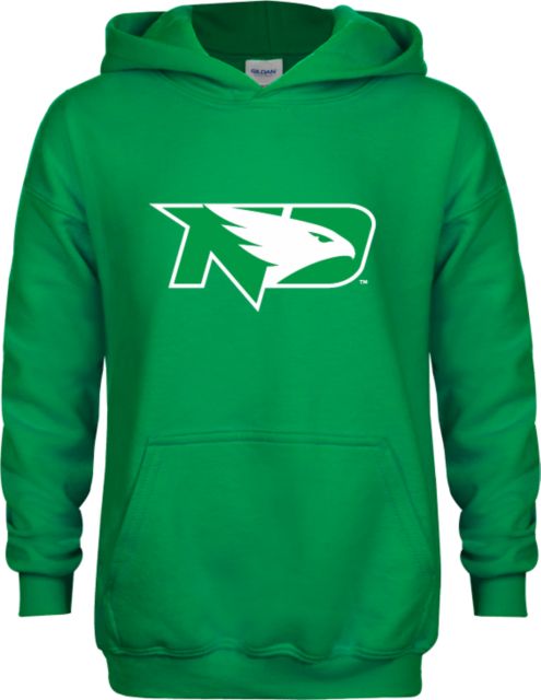 University of North Dakota Youth Fleece Hoodie Primary Athletic Mark - ONLINE ONLY