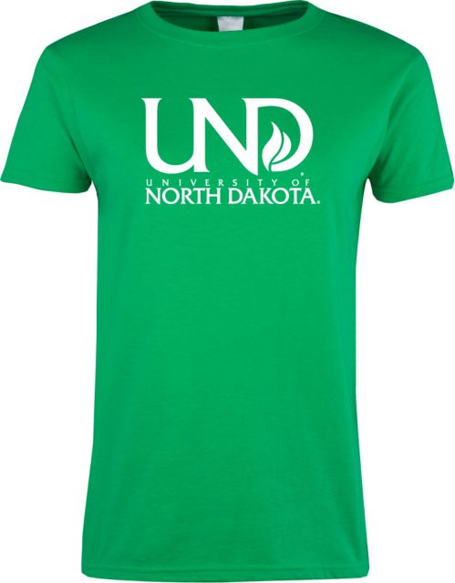 University of North Dakota Ladies T Shirt Institutional Mark - ONLINE ONLY