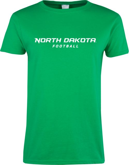 University of North Dakota Ladies T Shirt North Dakota Football - ONLINE ONLY