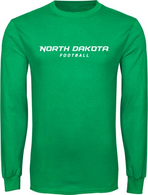 University of North Dakota Long Sleeve T Shirt North Dakota Football - ONLINE ONLY