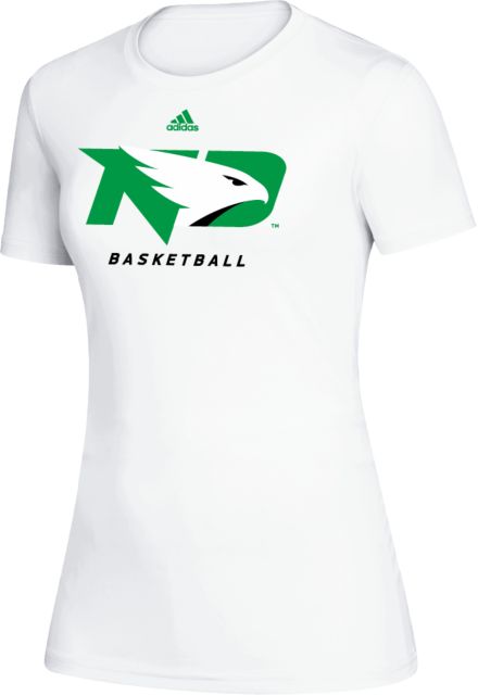 University of North Dakota Adidas Womens Creator Performance Tee Adidas ND Basketball - ONLINE ONLY