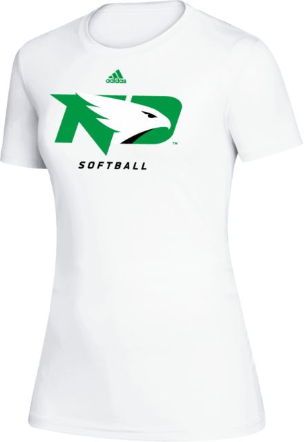 University of North Dakota Adidas Womens Creator Performance Tee Adidas ND Softball - ONLINE ONLY