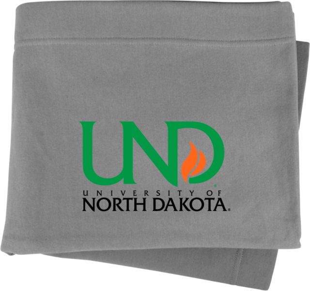 University of North Dakota Sweatshirt Blanket Institutional Mark - ONLINE ONLY