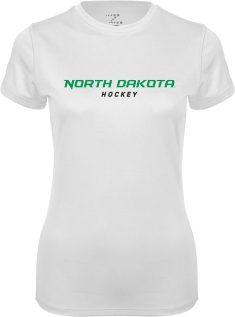 University of North Dakota Ladies Syntrel Performance Tee North Dakota Hockey - ONLINE ONLY