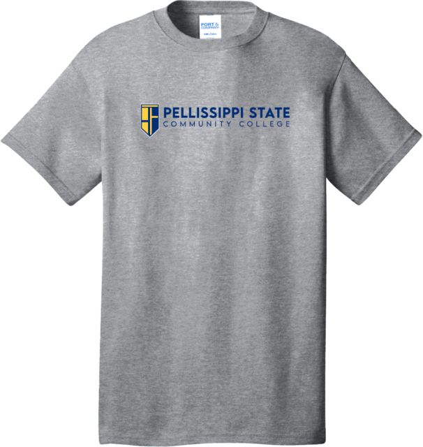 Pellissippi Extended Athletic T Shirt-4XL Pellissippi State Community College Logo - Plus Size - ONLINE ONLY