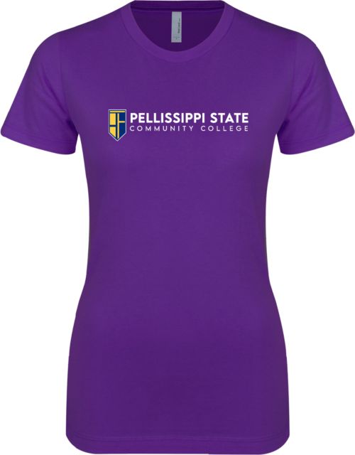 Pellissippi Next Level Womens Boyfriend Tee Pellissippi State Community College Logo - ONLINE ONLY