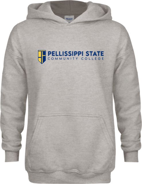 Pellissippi Youth Fleece Hood Pellissippi State Community College Logo - ONLINE ONLY
