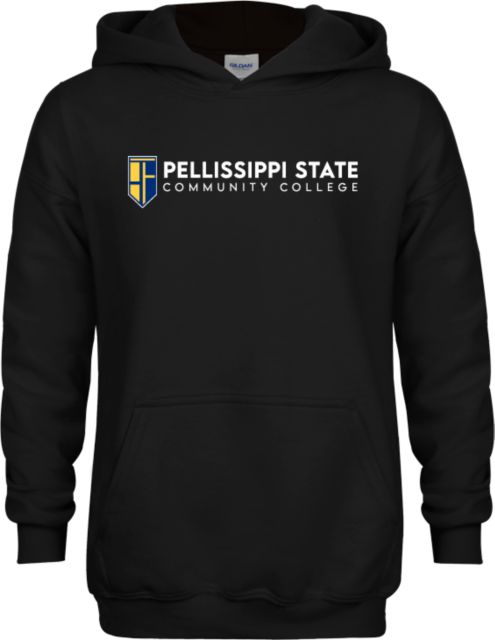 Pellissippi Youth Fleece Hoodie Pellissippi State Community College Logo - ONLINE ONLY