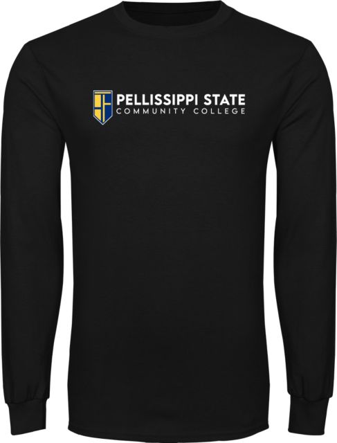 Pellissippi Long Sleeve T Shirt Pellissippi State Community College Logo - ONLINE ONLY