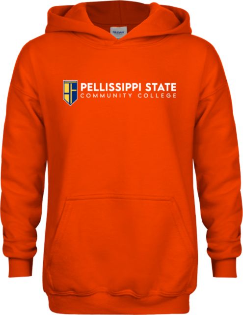 Pellissippi Youth Fleece Hoodie Pellissippi State Community College Logo - ONLINE ONLY