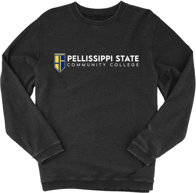 Pellissippi Boxercraft Womens Corded Crew Pellissippi State Community College Logo - ONLINE ONLY