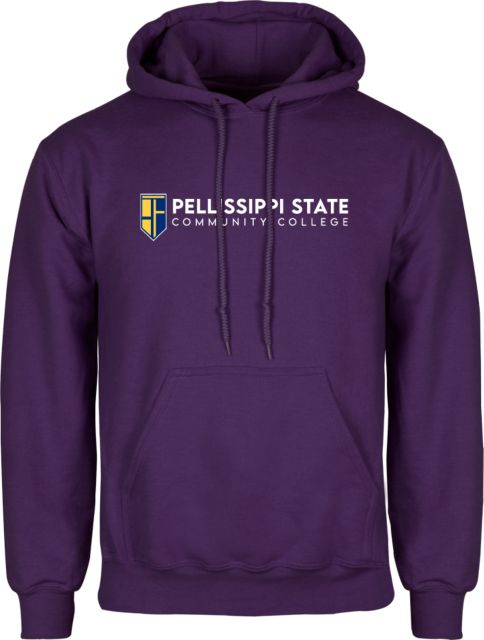 Pellissippi Fleece Hoodie Pellissippi State Community College Logo - ONLINE ONLY