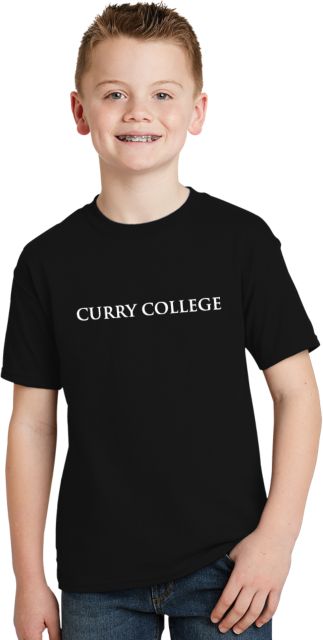 Curry College Youth T Shirt Curry College Wordmark Flat - ONLINE ONLY