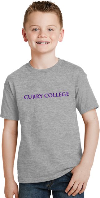 Curry College Youth T Shirt Curry College Wordmark Flat - ONLINE ONLY