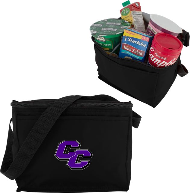 Curry College Six Pack Cooler Curry College Primary Athletic Mark - ONLINE ONLY