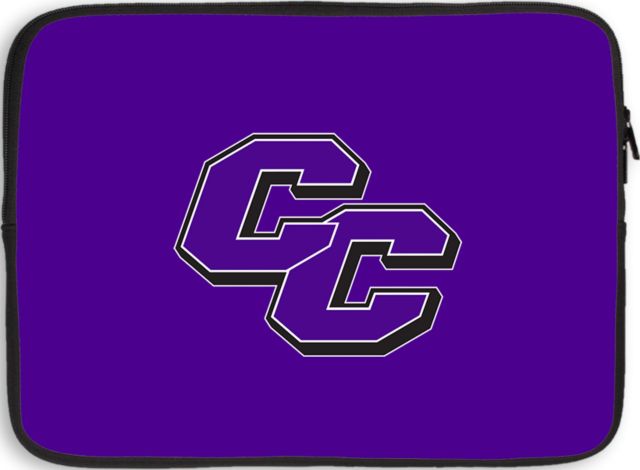 Curry College 13 inch Neoprene Laptop Sleeve  Curry College Primary Athletic Mark - ONLINE ONLY