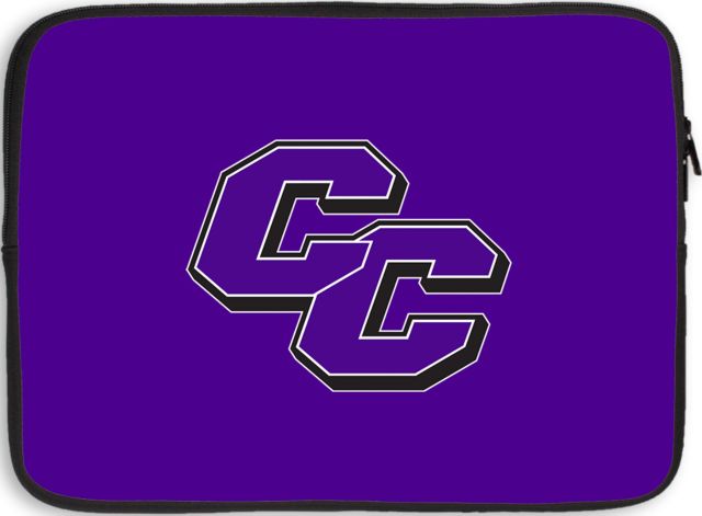 Curry College 15 inch Neoprene Laptop Sleeve Curry College Primary Athletic Mark - ONLINE ONLY