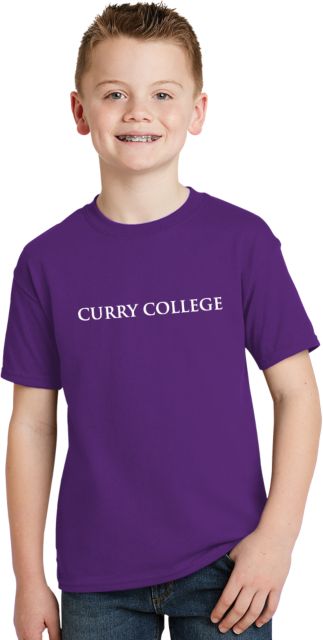 Curry College Youth T Shirt Curry College Wordmark Flat - ONLINE ONLY