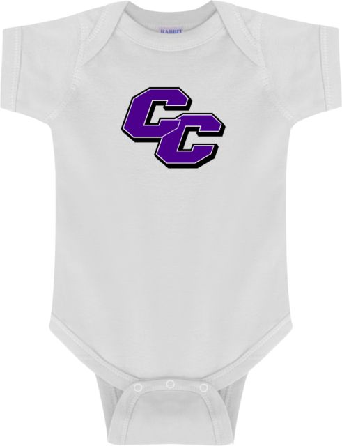 Curry College Infant Bodysuit Curry College Primary Athletic Mark - ONLINE ONLY