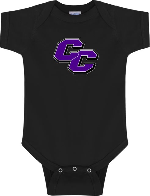 Curry College Infant Bodysuit Curry College Primary Athletic Mark - ONLINE ONLY