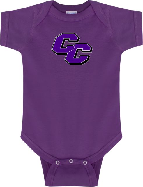 Curry College Infant Bodysuit Curry College Primary Athletic Mark - ONLINE ONLY