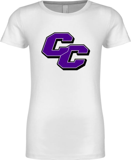 Curry College Next Level Girls Fashion Fit T Shirt Curry College Primary Athletic Mark - ONLINE ONLY