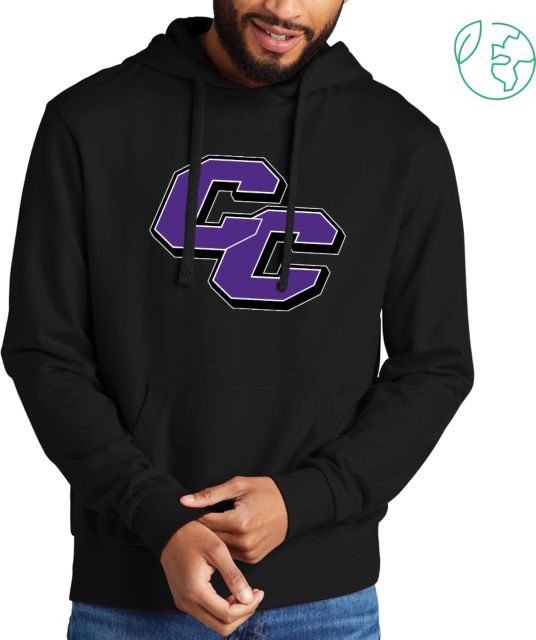 Curry College Allmade Organic French Terry Pullover Hoodie Curry College Primary Athletic Mark - ONLINE ONLY