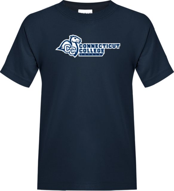 Connecticut College Youth T Shirt Primary Mark Flat - ONLINE ONLY