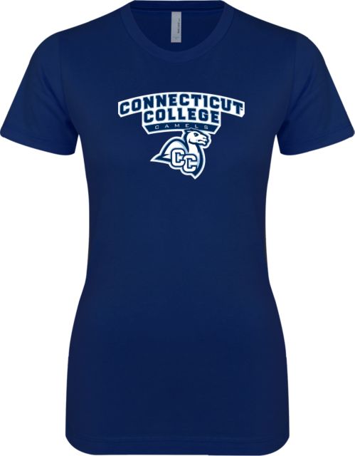 Connecticut College Next Level Womens Boyfriend Tee Primary Mark - ONLINE ONLY